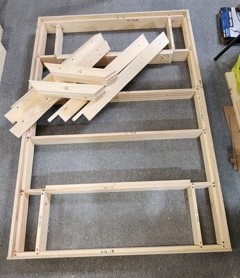 Model Railroad Table Kit 48 Model Railroad Table Kit 48"x72" With Legs