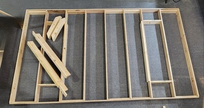 Model Railroad Table Kit 72"x120" With Legs