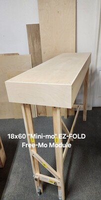 18"X60" 'Mini-Mo' EZ-FOLD Flush Top Free-Mo Module Kit
