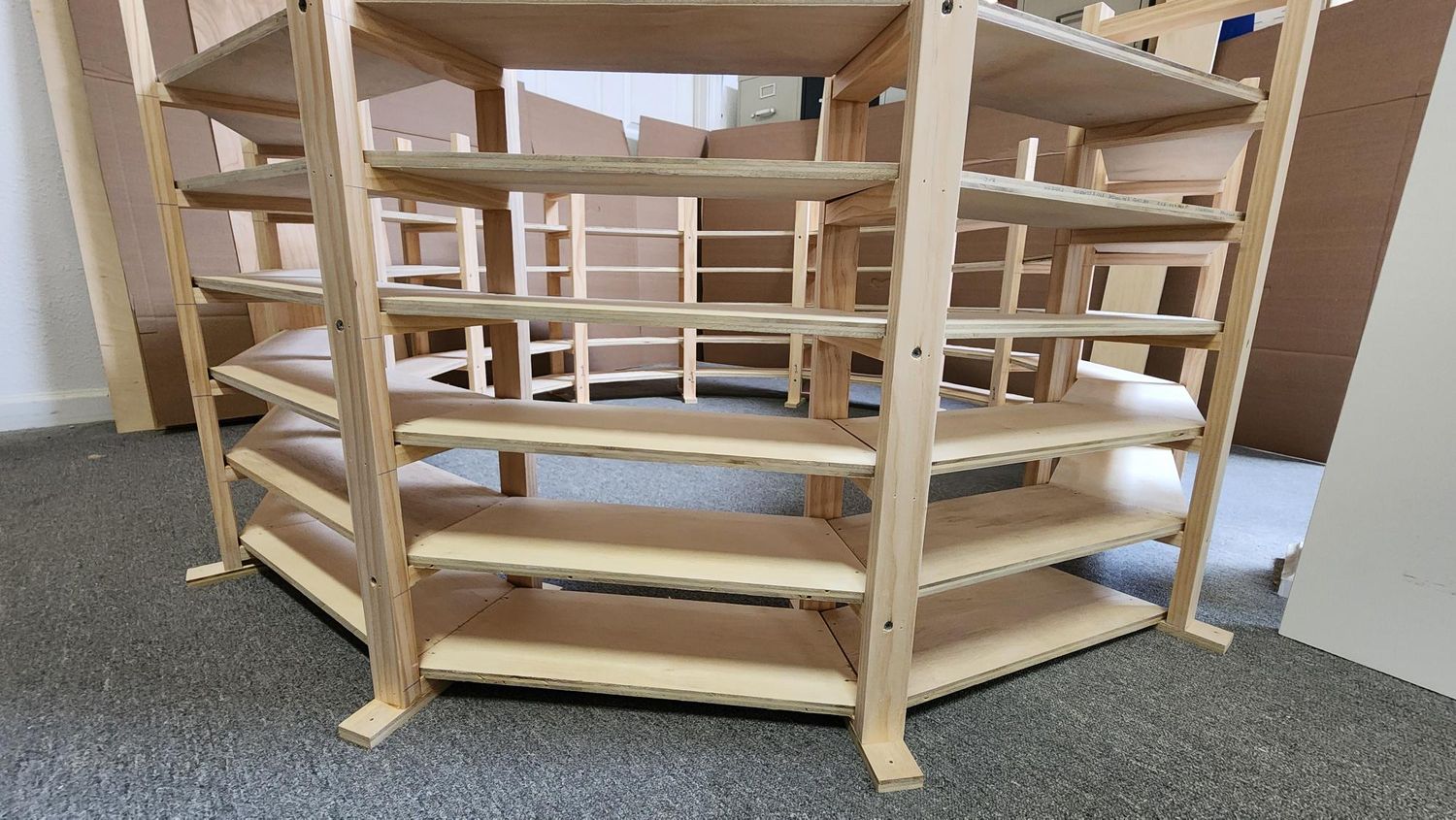 N Scale Large Helix Kit, Single/Double Track, 4-1/2 Turns