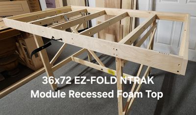 EZ-FOLD NTRAK MODULE KIT, 36" wide by 72" long