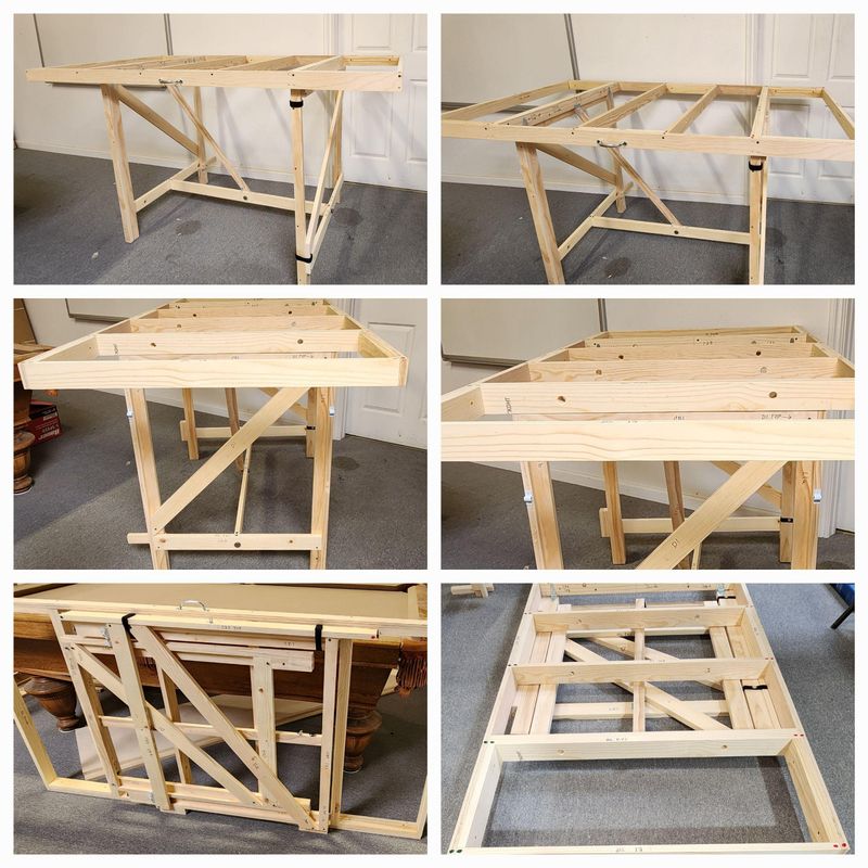 Portable model train tables sales