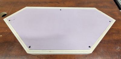 T-TRAK INSIDE CORNER MODULE, Fully Assembled, 1 T-TRAK INSIDE CORNER MODULE, Fully Assembled, 1" Recessed Foamular Top
