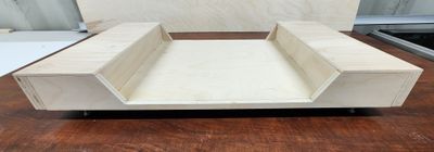 Double Recessed Deck Module, (2) Short Girders