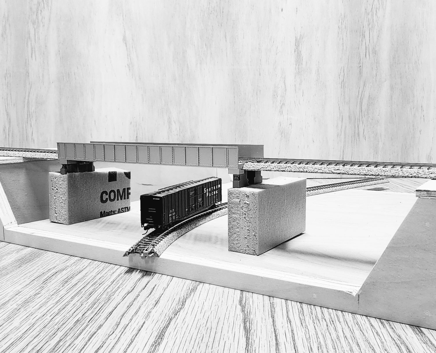 Double Recessed Deck Module, (1) Short Girder