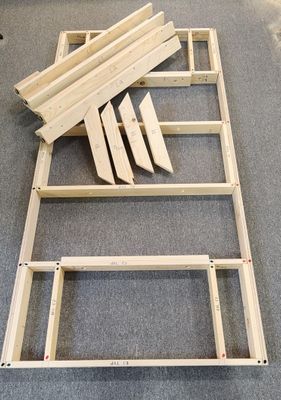 Model Railroad Table Kit 36 Model Railroad Table Kit 36"x144" With Legs