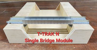 Single Recessed Deck Module, (1) Long Girder Single Recessed Deck Module, (1) Long Girder