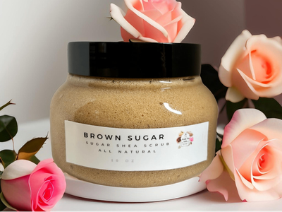 Brown Sugar Face &amp; Body Scrub 10.7oz