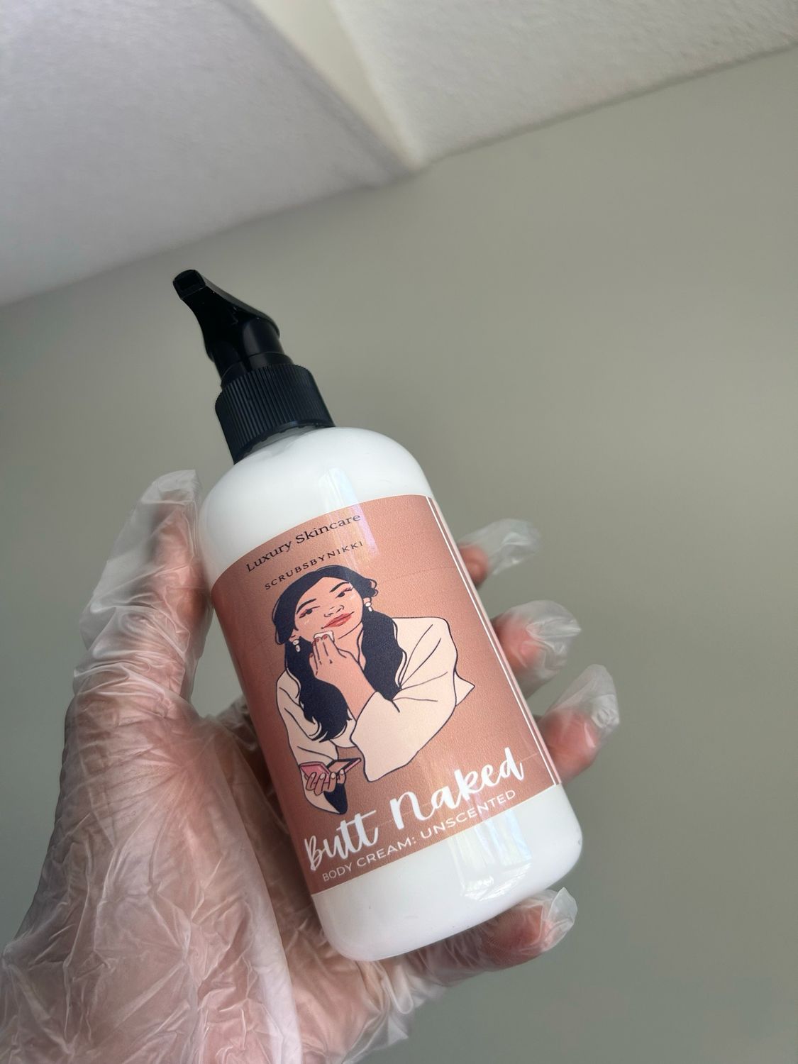 Butt Naked Body Cream: Unscented