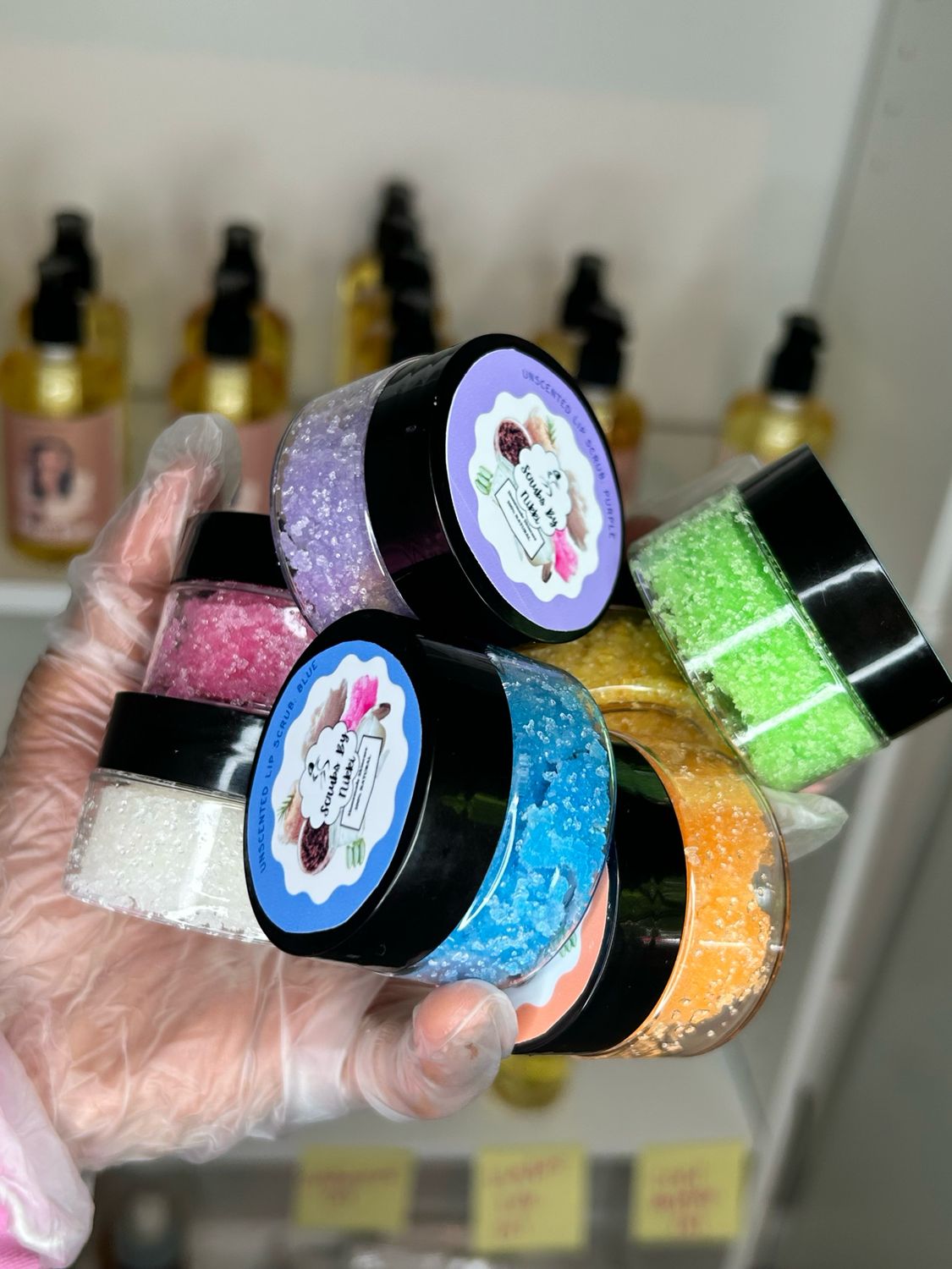 Unscented Lip Scrubs