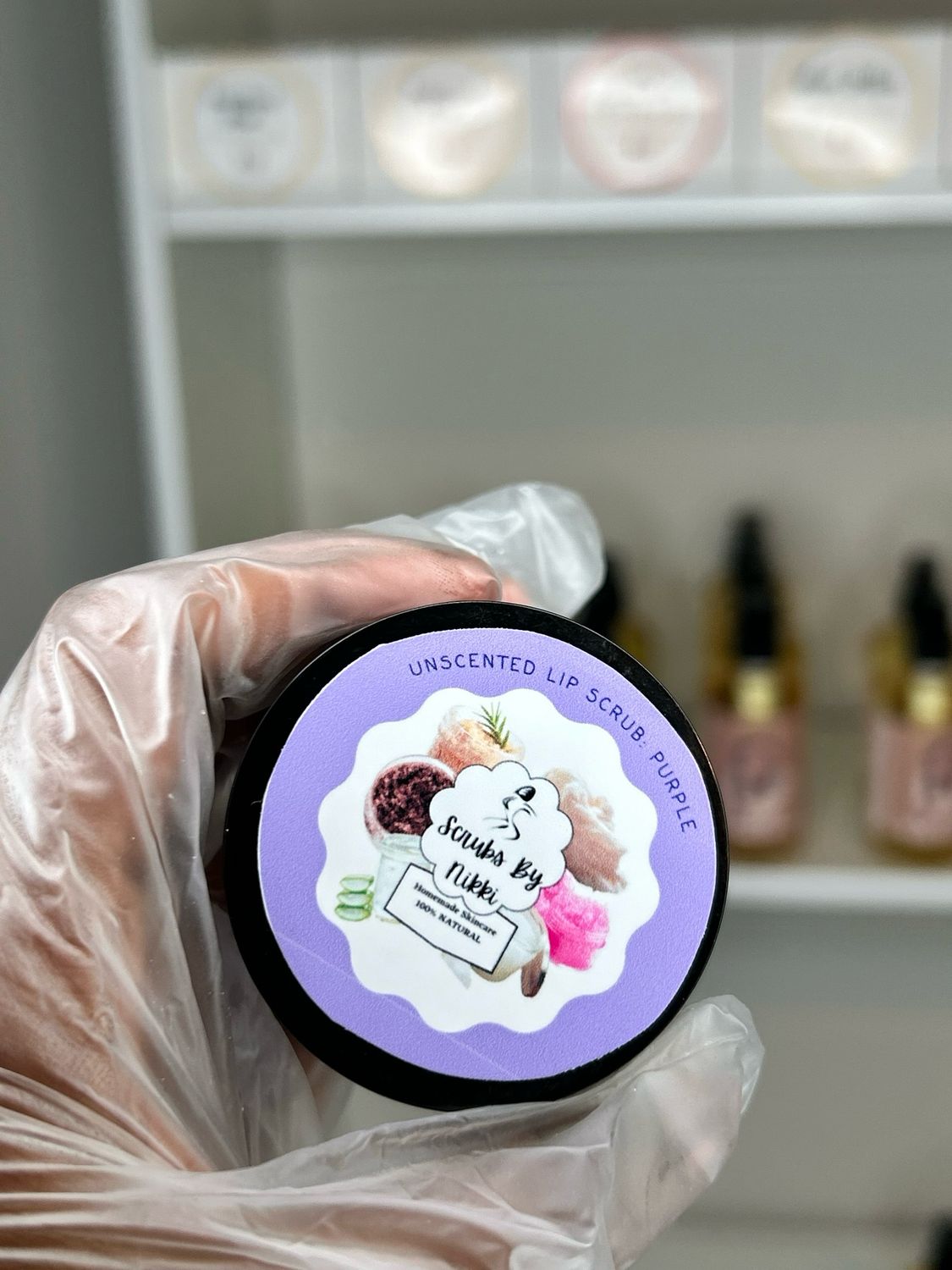 Unscented Lip Scrubs