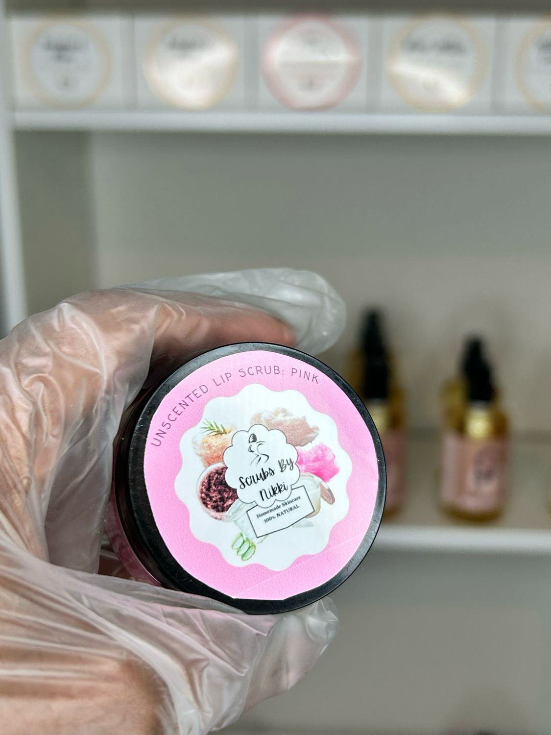 Unscented Lip Scrubs