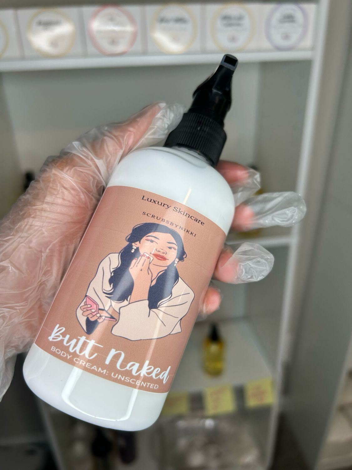 Butt Naked Body Cream: Unscented