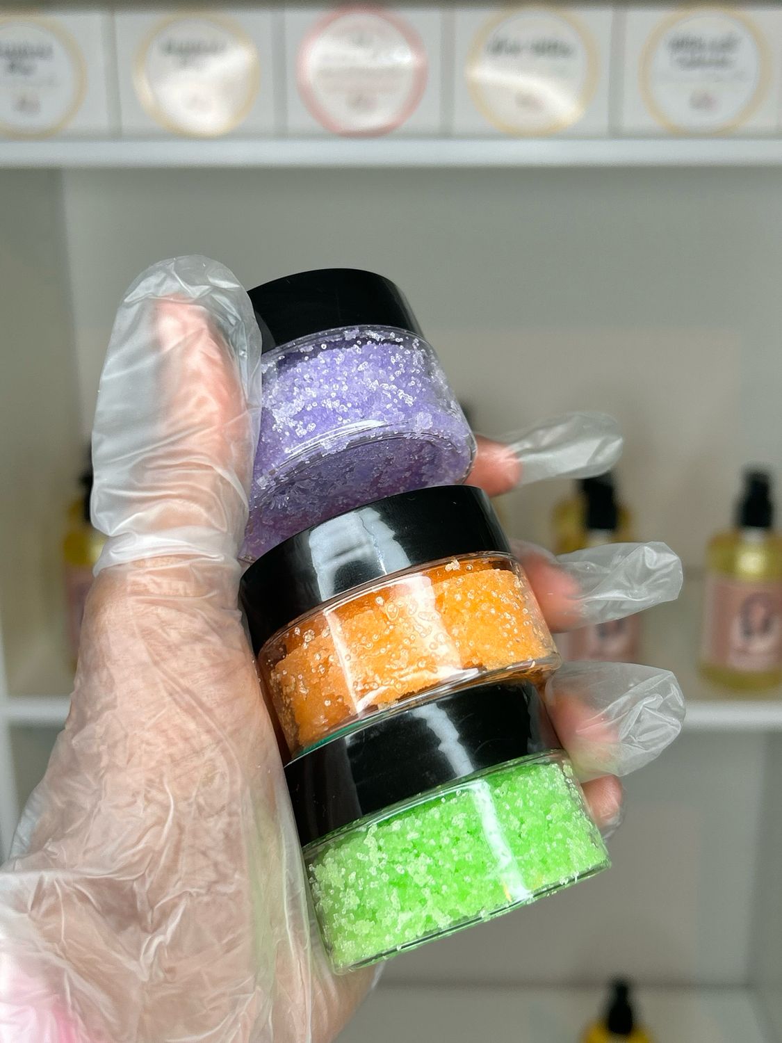 Unscented Lip Scrubs
