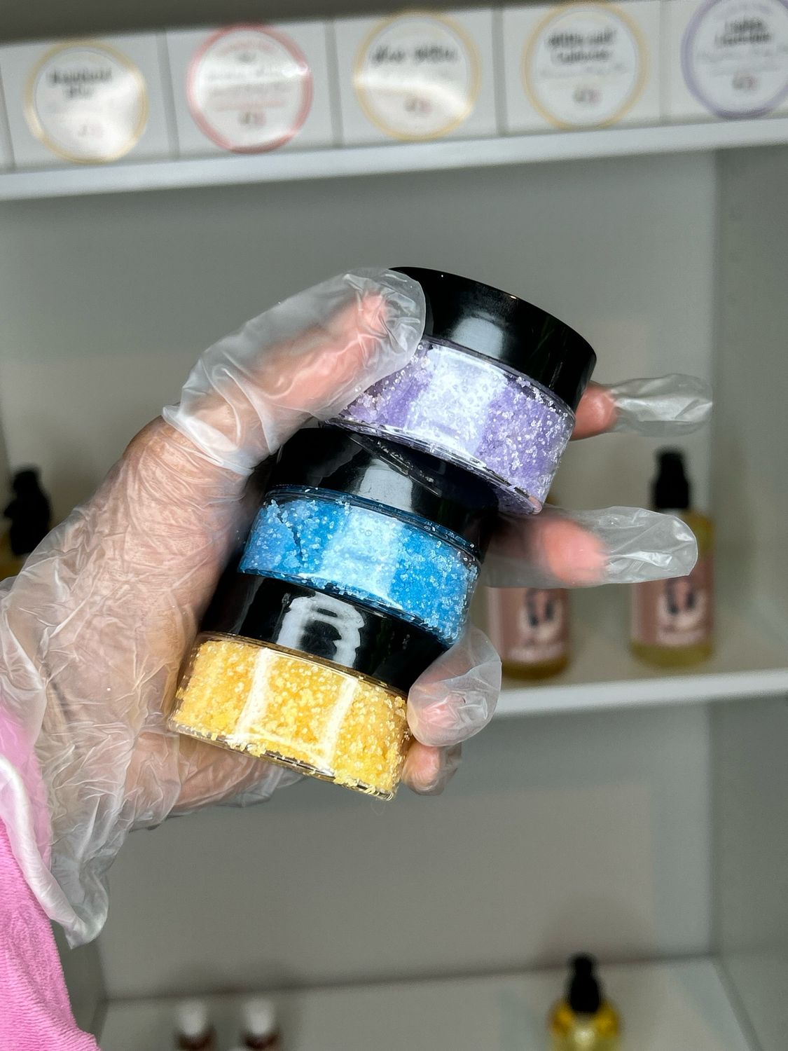 Unscented Lip Scrubs