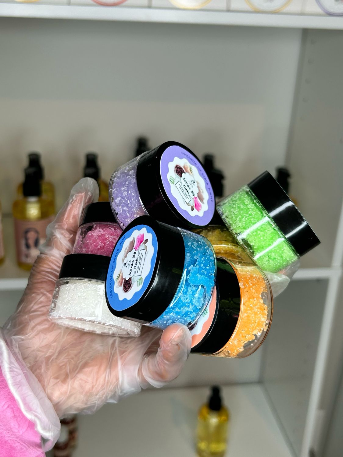 Unscented Lip Scrubs