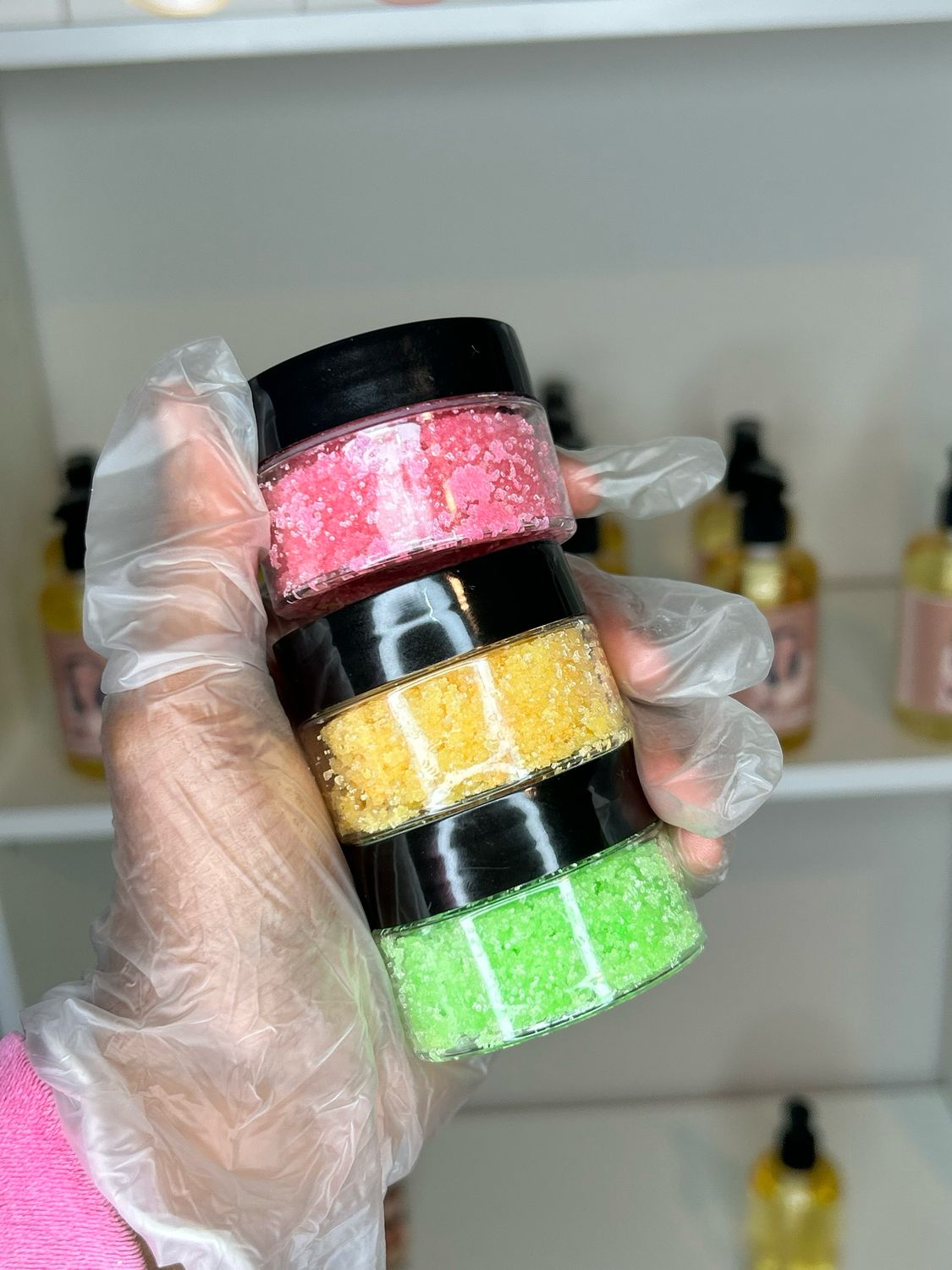 Unscented Lip Scrubs