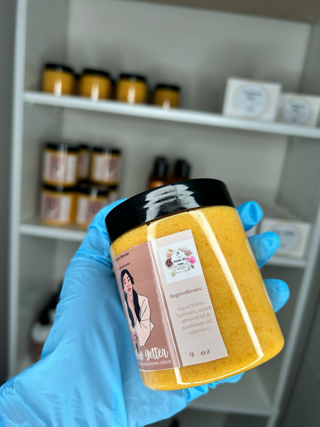 Glow Getter Brightening Scrub 9oz