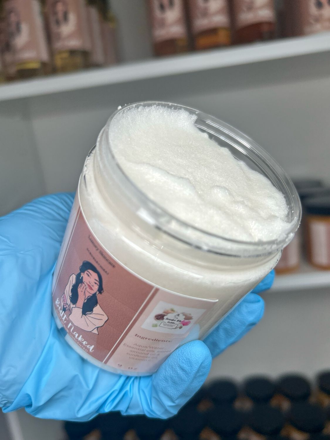Butt Naked Face &amp; Body Scrub 9oz