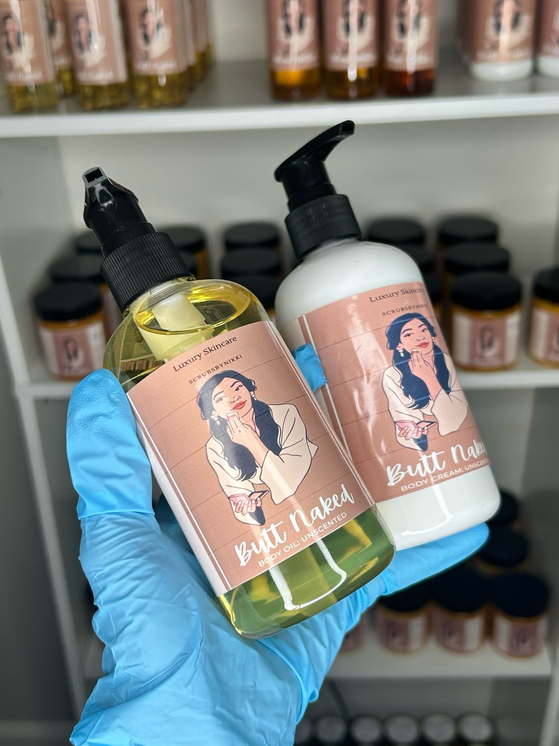 Combo Deal #6: BODY OIL &amp; BODY CREAM