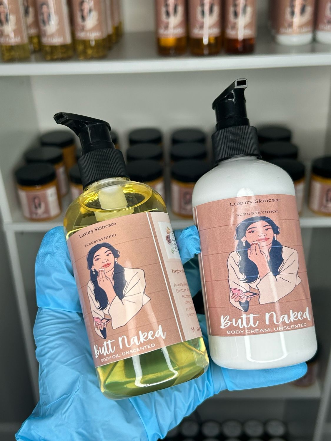 Combo Deal #6: BODY OIL &amp; BODY CREAM