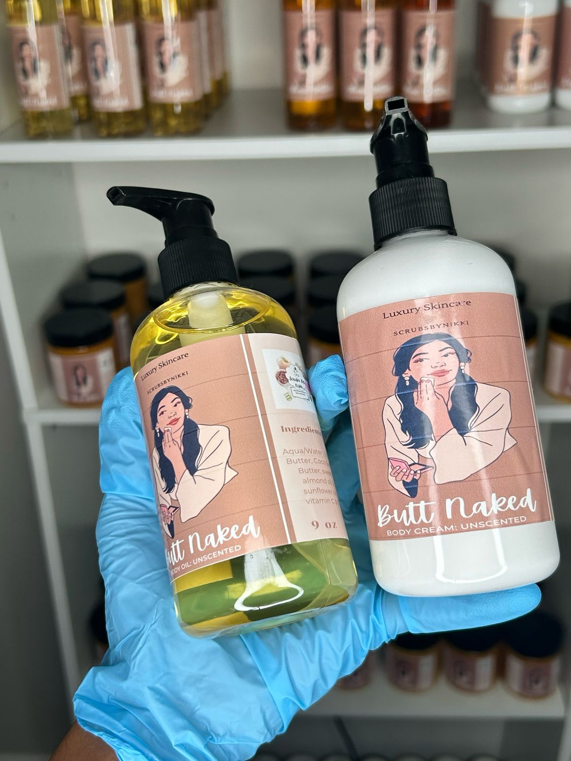 Combo Deal #6: BODY OIL &amp; BODY CREAM