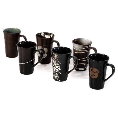 6 Piece Mug Set | 290ml, Colour: Earth