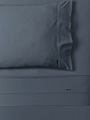 Nara Sheet Set | Bluestone, Size: QB