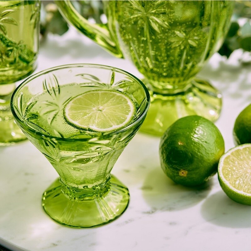 Cocktail Glass Set | Palm Tree