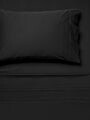 Nara Sheet Set | Charcoal, Size: QB