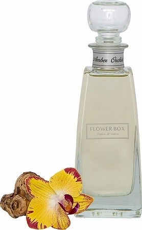 Flower Box Standard Diffuser 210ml, Scent: Amber Orchid