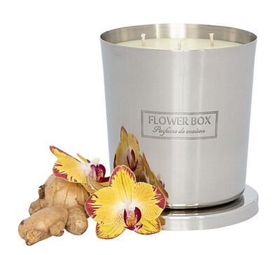 Flower Box Hallmark Candle