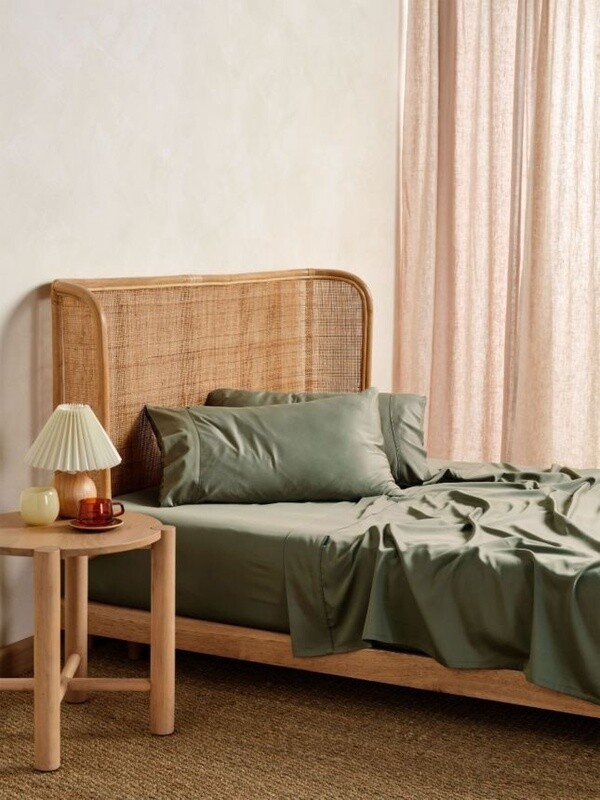 Nara Sheet Set | Moss