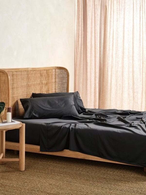 Nara Sheet Set | Charcoal