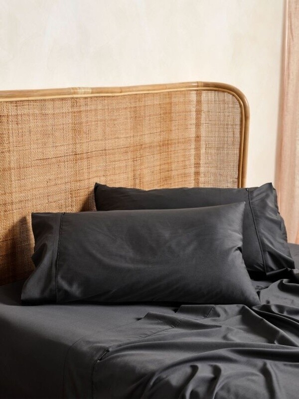 Nara Sheet Set | Charcoal