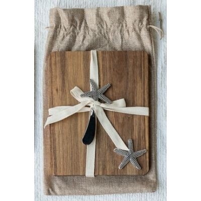 Starfish Cheeseboard + Spreader
