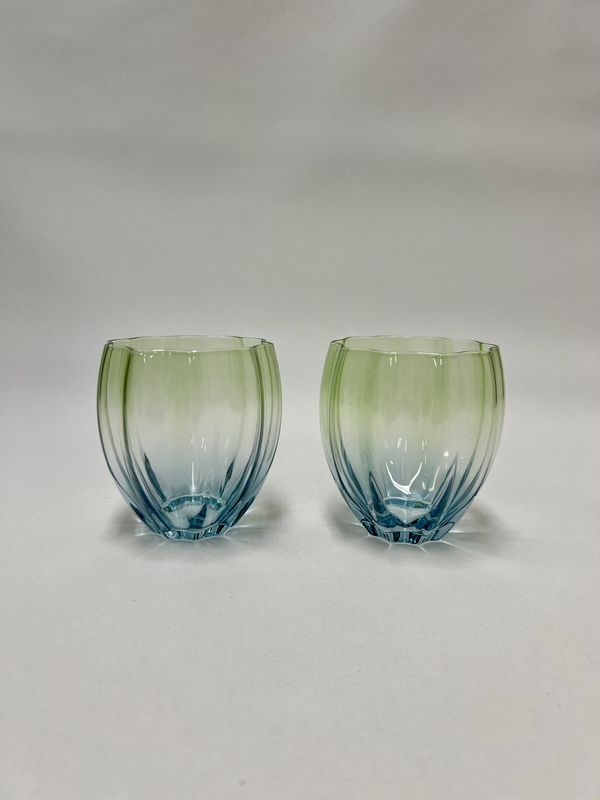 Lotti Tulip Glass Tumbler | Set of 2