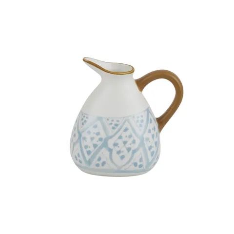 Aleah Ceramic Oil Bottle, Colour: Blue