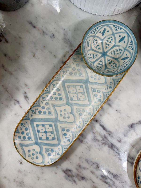 Aleah Ceramic Serve Set | 2 Piece
