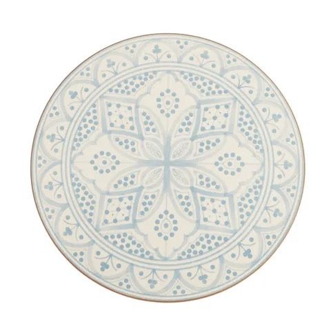 Aleah Ceramic Cheese Board, Colour: Blue