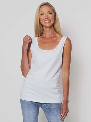 Threadz - Basic Cotton Cami - White