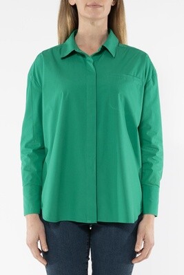 Jump - Poplin Shirt Emerald - 566J3033A