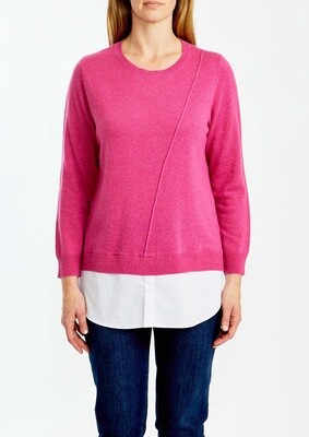 Ping Pong - Twofer Pullover Fuchsia - P565042