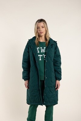 Two-T&#39;s - Long Puffer W/Hood Forest - 2741