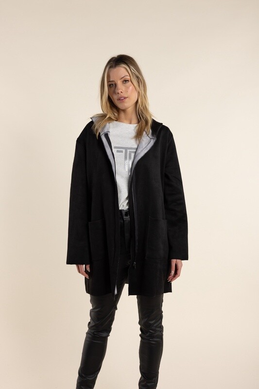 Two-T&#39;s - 2 Tone Coat Black/Grey - 2794