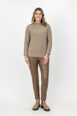 Renoma - Cable Pullover Oat - W472