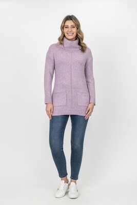 Renoma - Tunic Pullover in Pink - W410