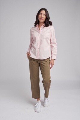 Goondiwindi - Classic Fit Shirt Pale Pink - 4279-W24