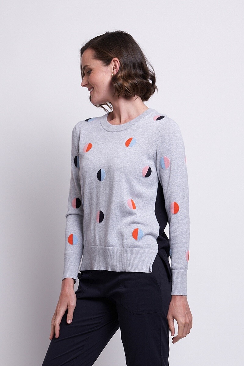 Foil - Pac Man Sweater Multi - FO7692, Size: S