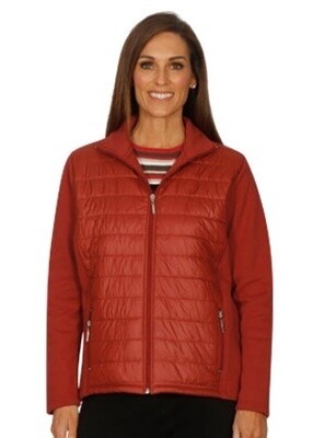 Jillian - Peak Fleece Padded Jacket Tuscan - 2483
